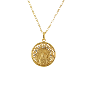 Medalla Virgen del Carmen Special S bañada en oro de Doña Sol
