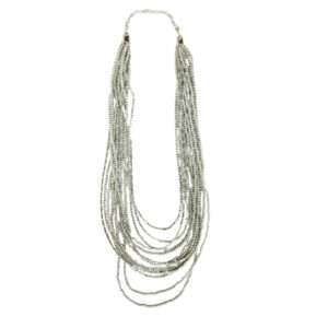 Collar Zila Plateado, novedad de collares de moda de Doña Sol