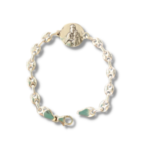 Pulsera Escapulario Plata Doña Sol