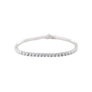 Pulsera Riviere de plata de Doña Sol